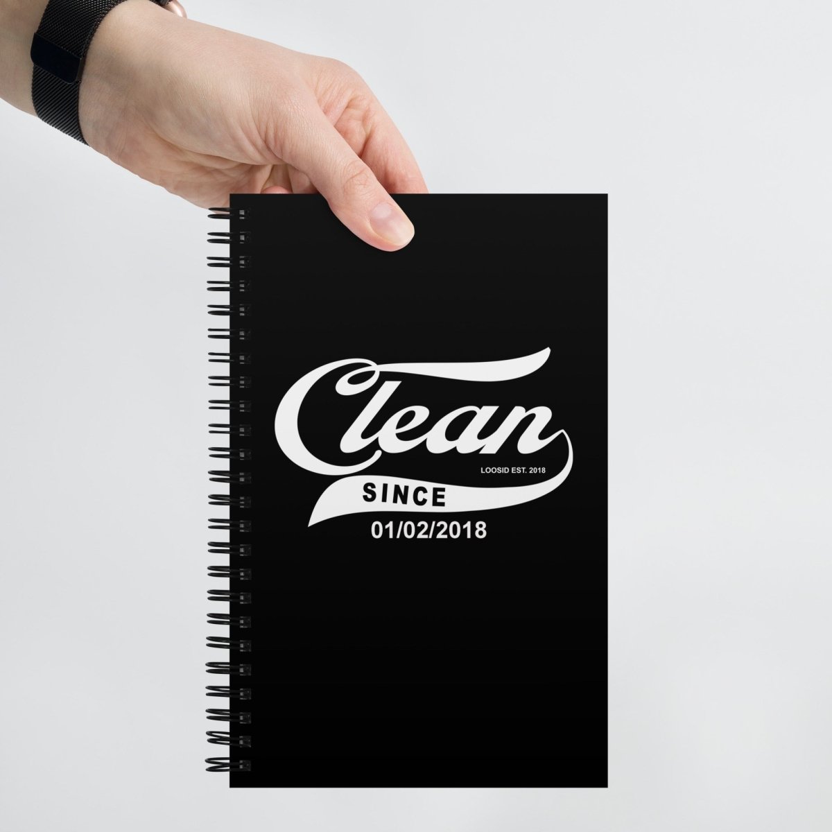 Clean Since Sober Journal flat lay styled image (view 3)