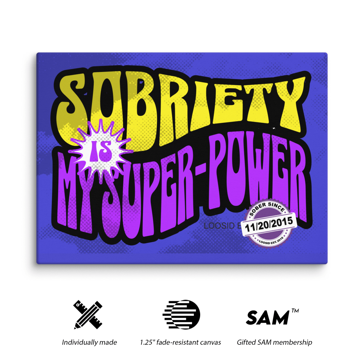 Super Power Sobriety Art packaging detail (view 8)