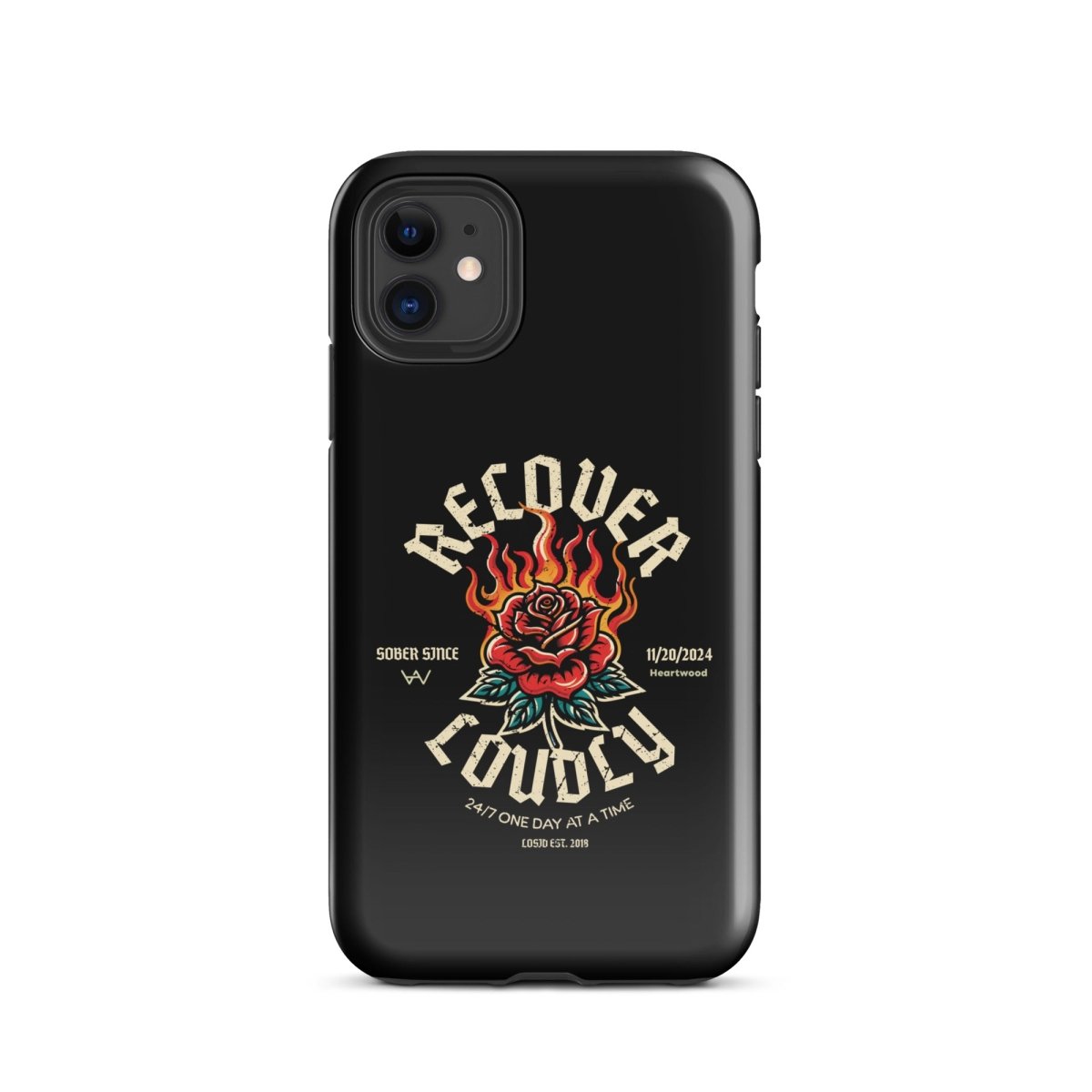 Recover Loudly Recovery Phone Case for iPhone®