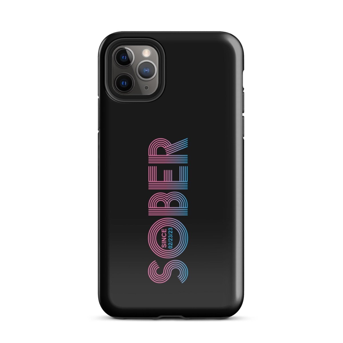 Sober Since Recovery Phone Case graphic detail (view 4)