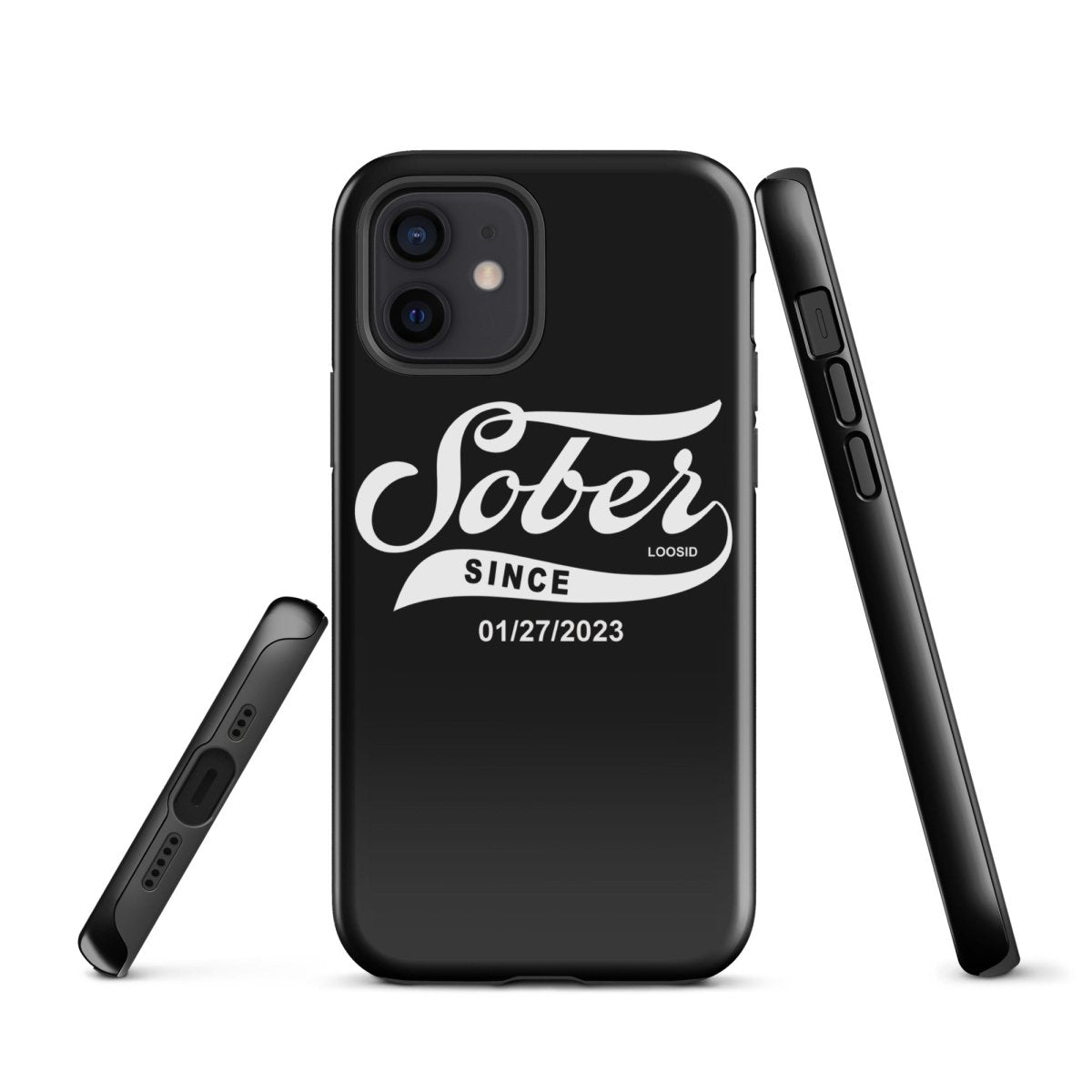 Sober Since Recovery Phone Case side view (view 6)