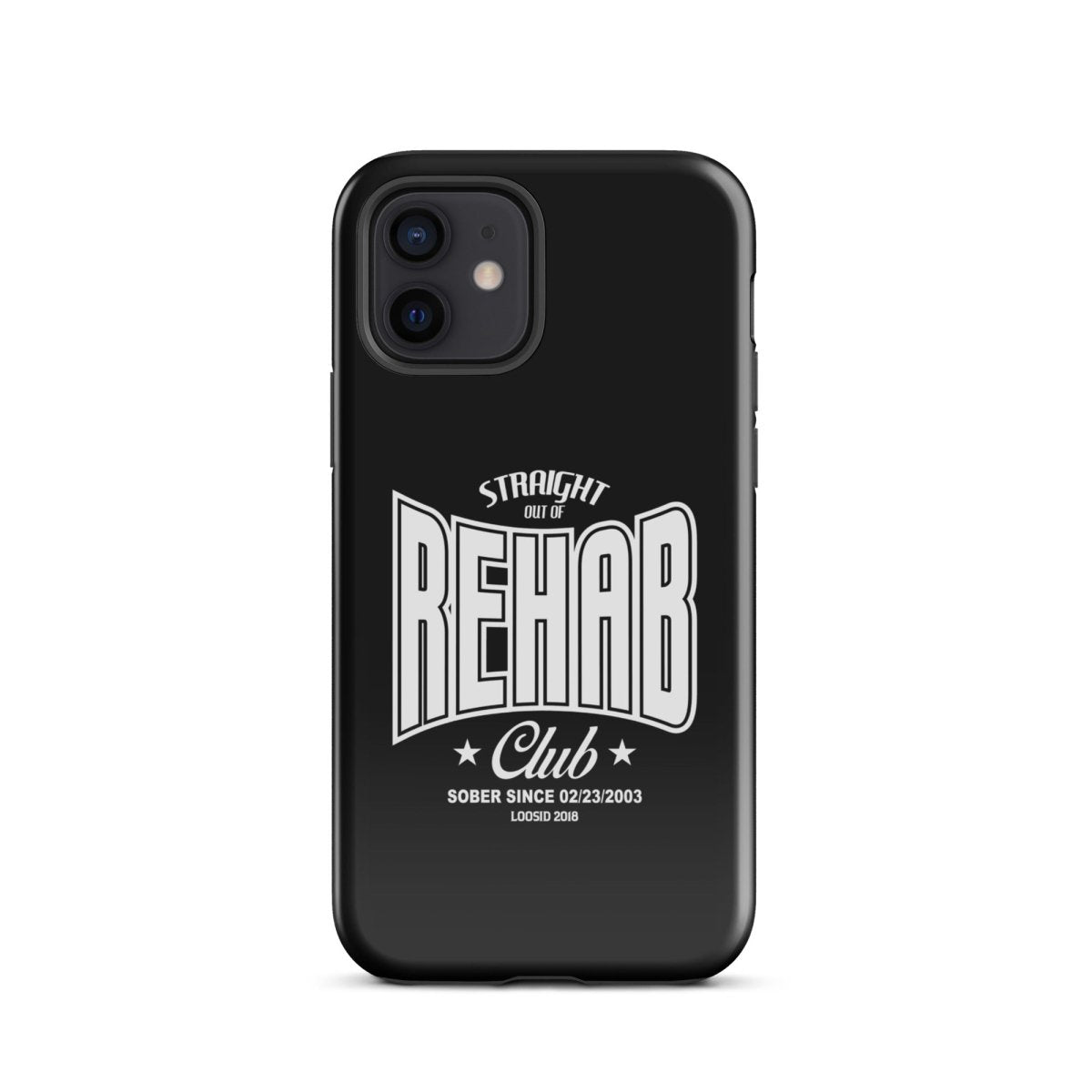 Straight Out of Rehab Recovery Phone Case side view (view 6)