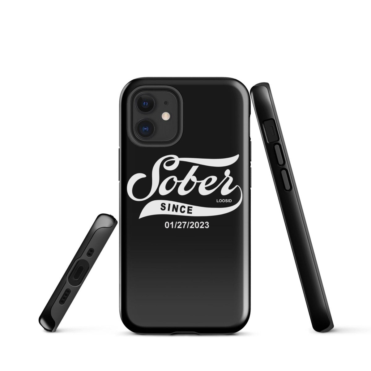 Sober Since Recovery Phone Case lifestyle view (view 5)