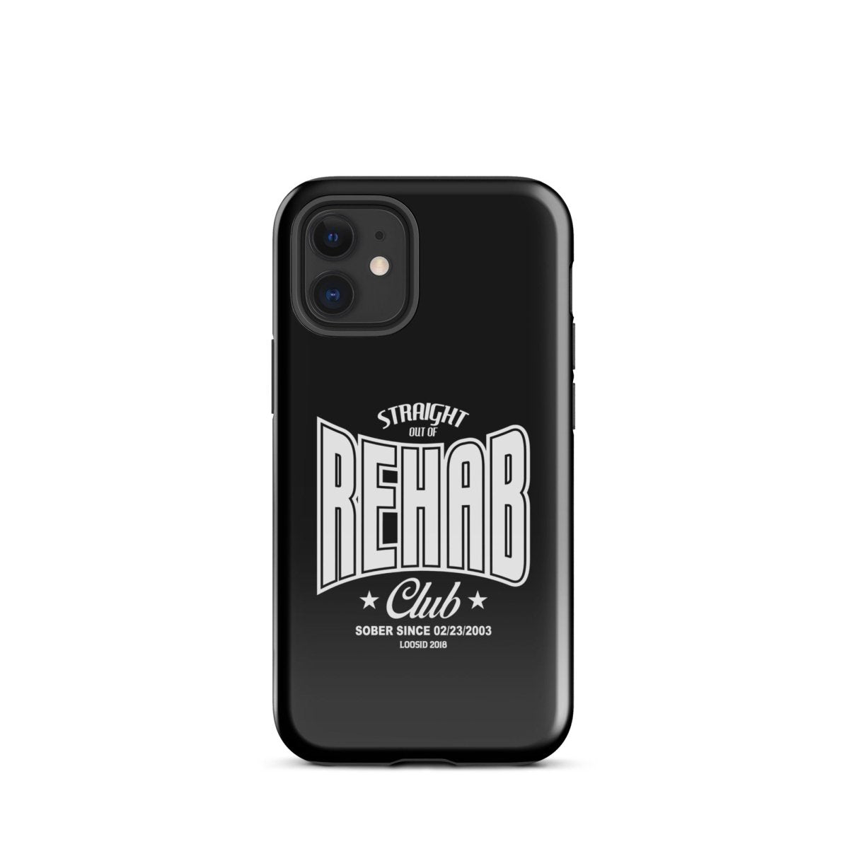 Straight Out of Rehab Recovery Phone Case lifestyle view (view 5)
