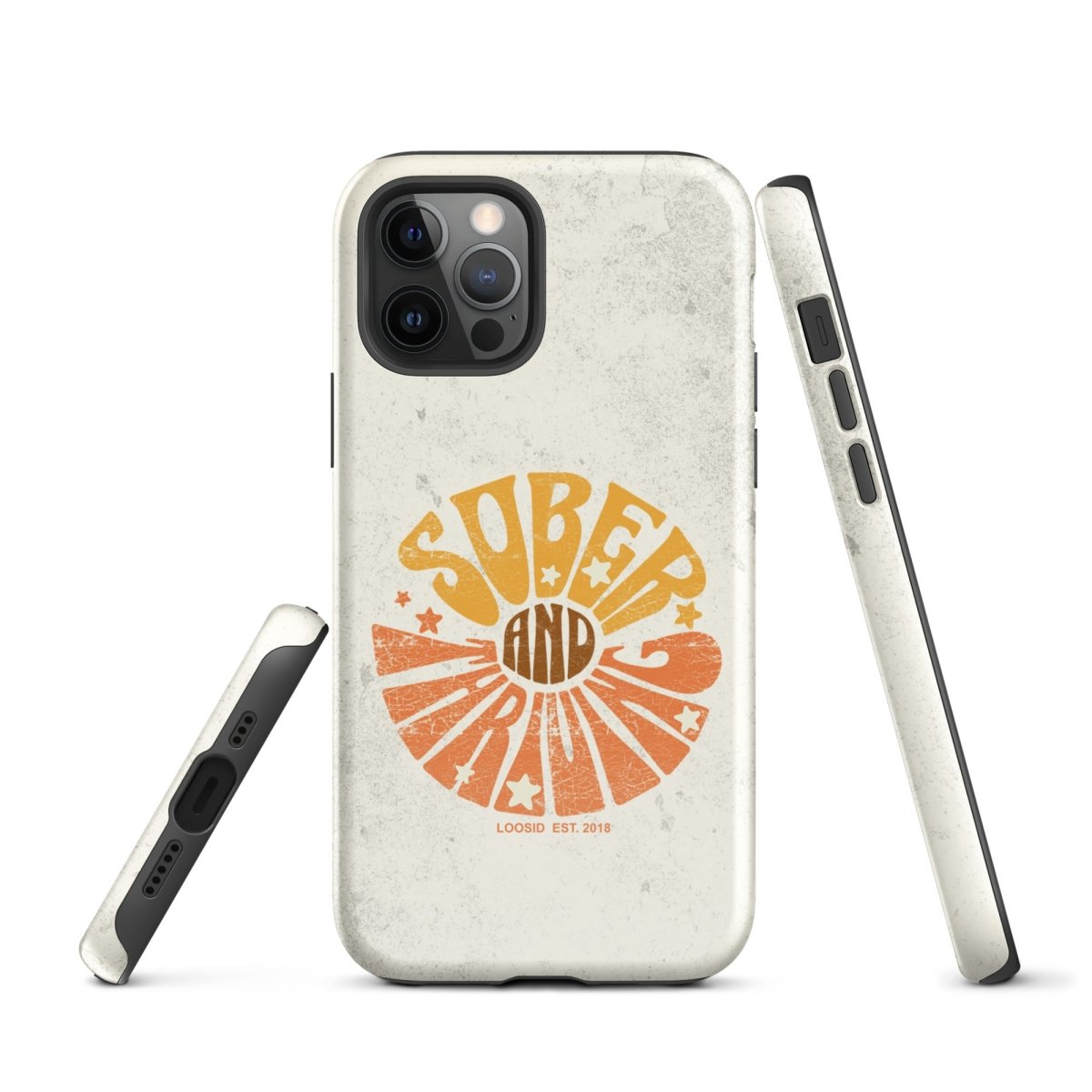 Sober & Thriving Recovery Phone Case back view (view 7)