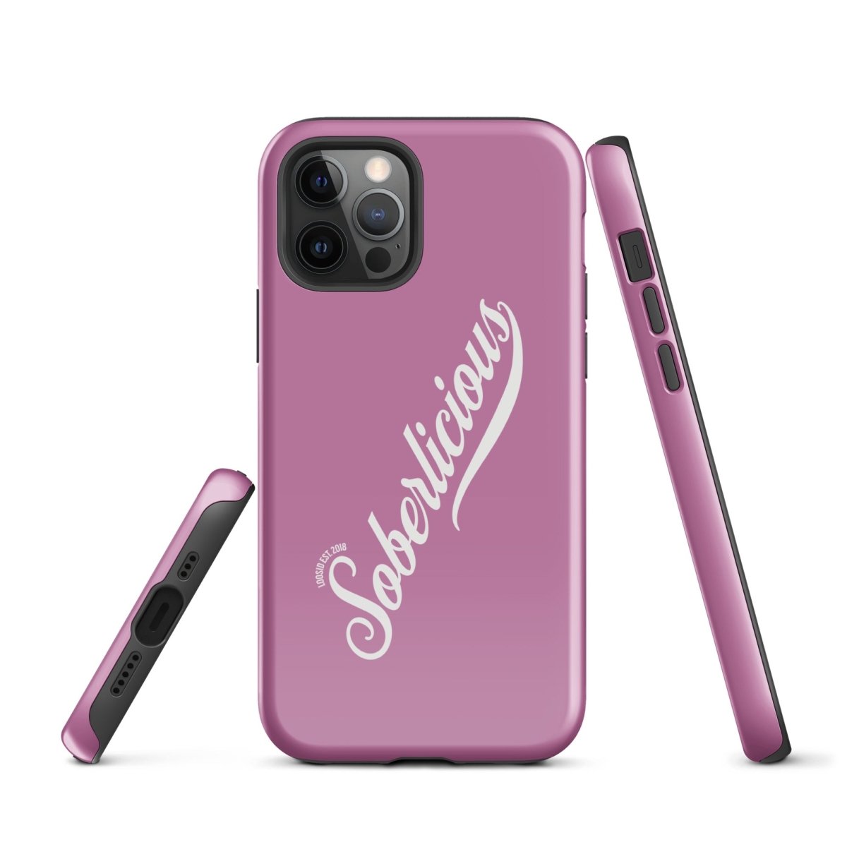 Soberlicious Recovery Phone Case back view (view 7)