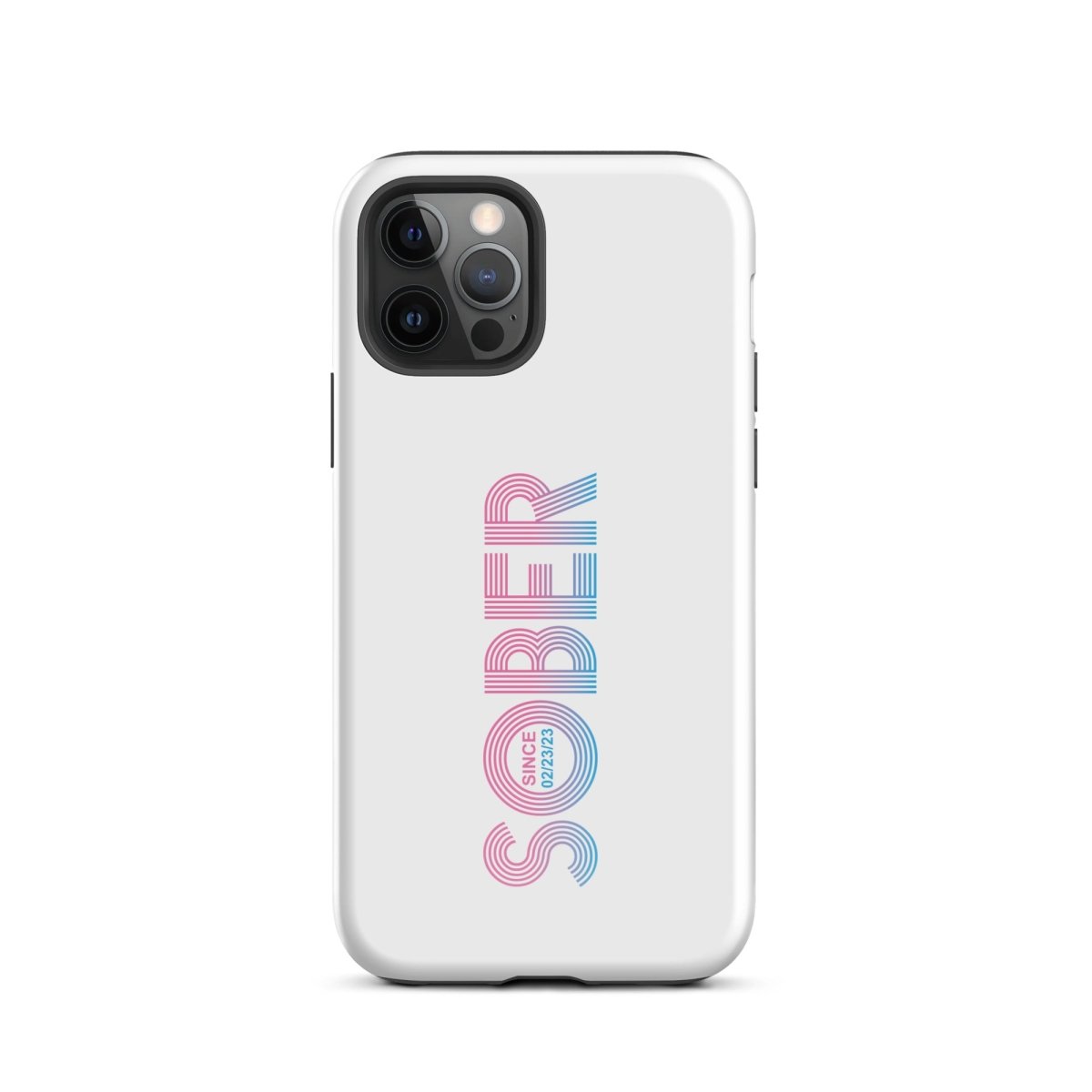 Sober Since Recovery Phone Case side view (view 6)