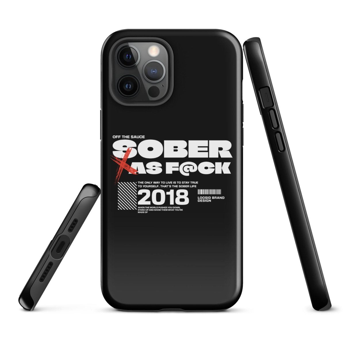 Sober As F*ck Recovery Phone Case packaging detail (view 8)