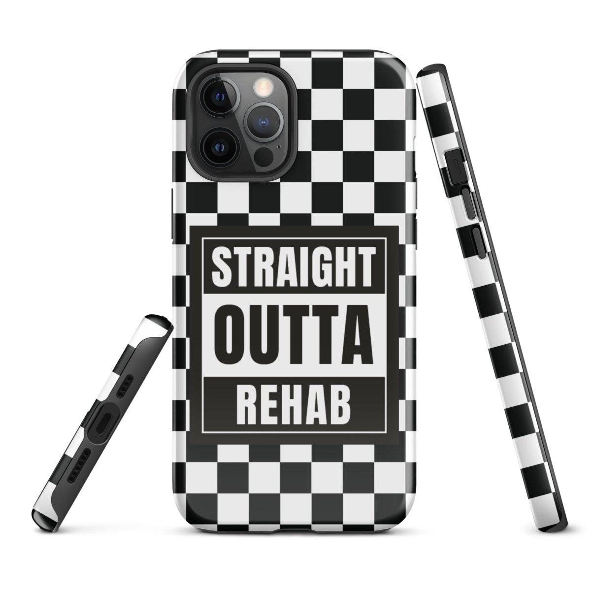Straight outta of Rehab Recovery Phone Case packaging detail (view 8)