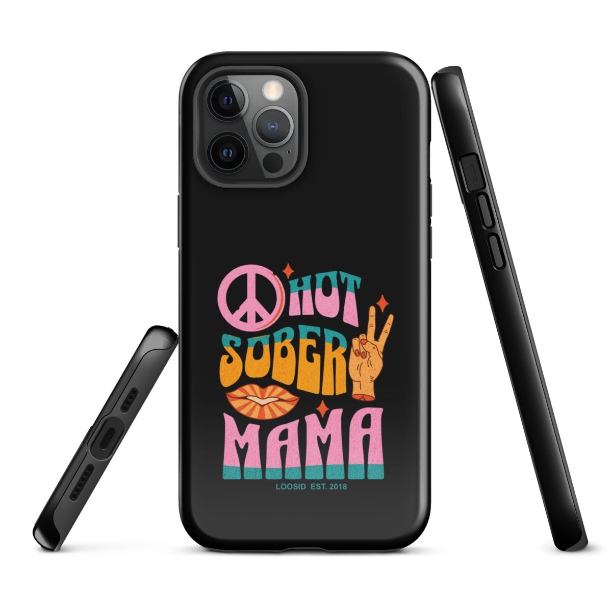 Hot Sober Mama Recovery Phone Case packaging detail (view 8)