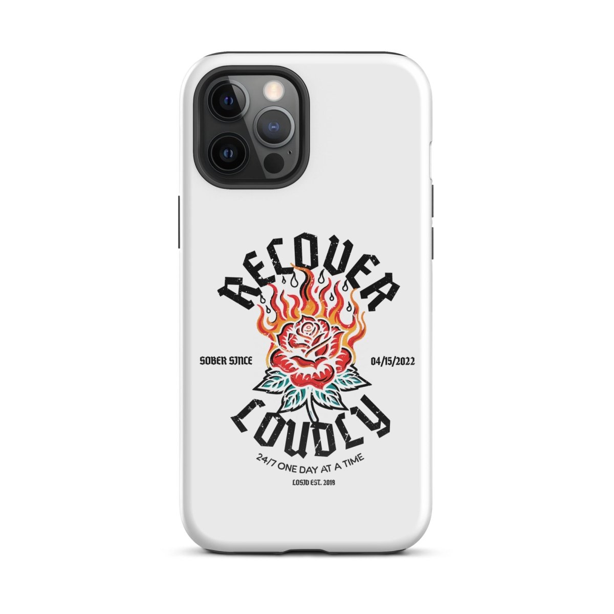 Recover Loudly Recovery Phone Case fit detail (view 9)