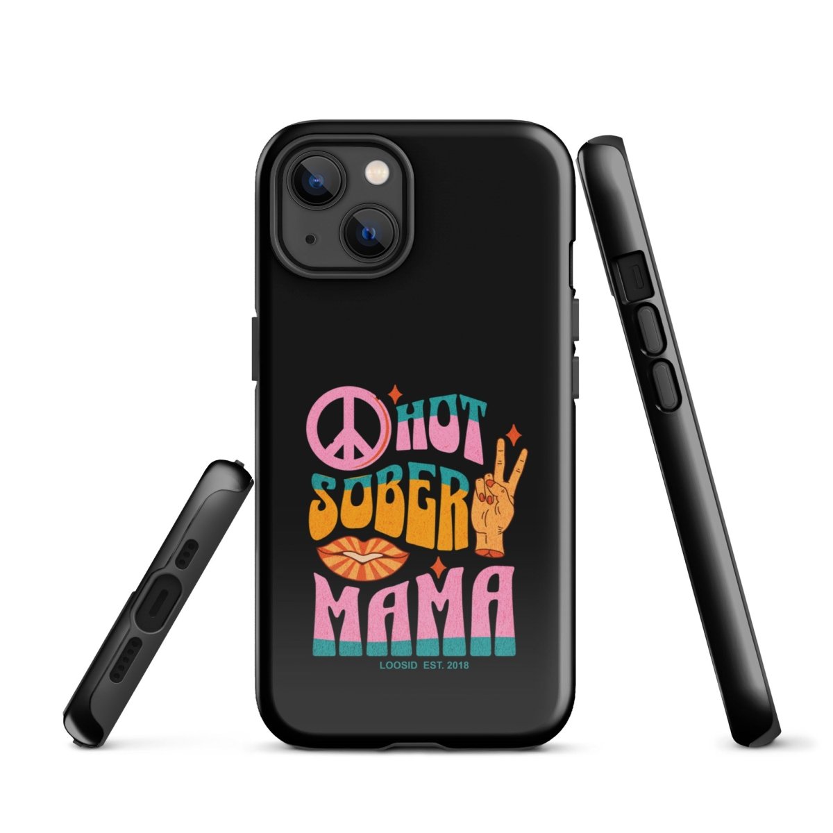 Hot Sober Mama Recovery Phone Case product photo (view 10)