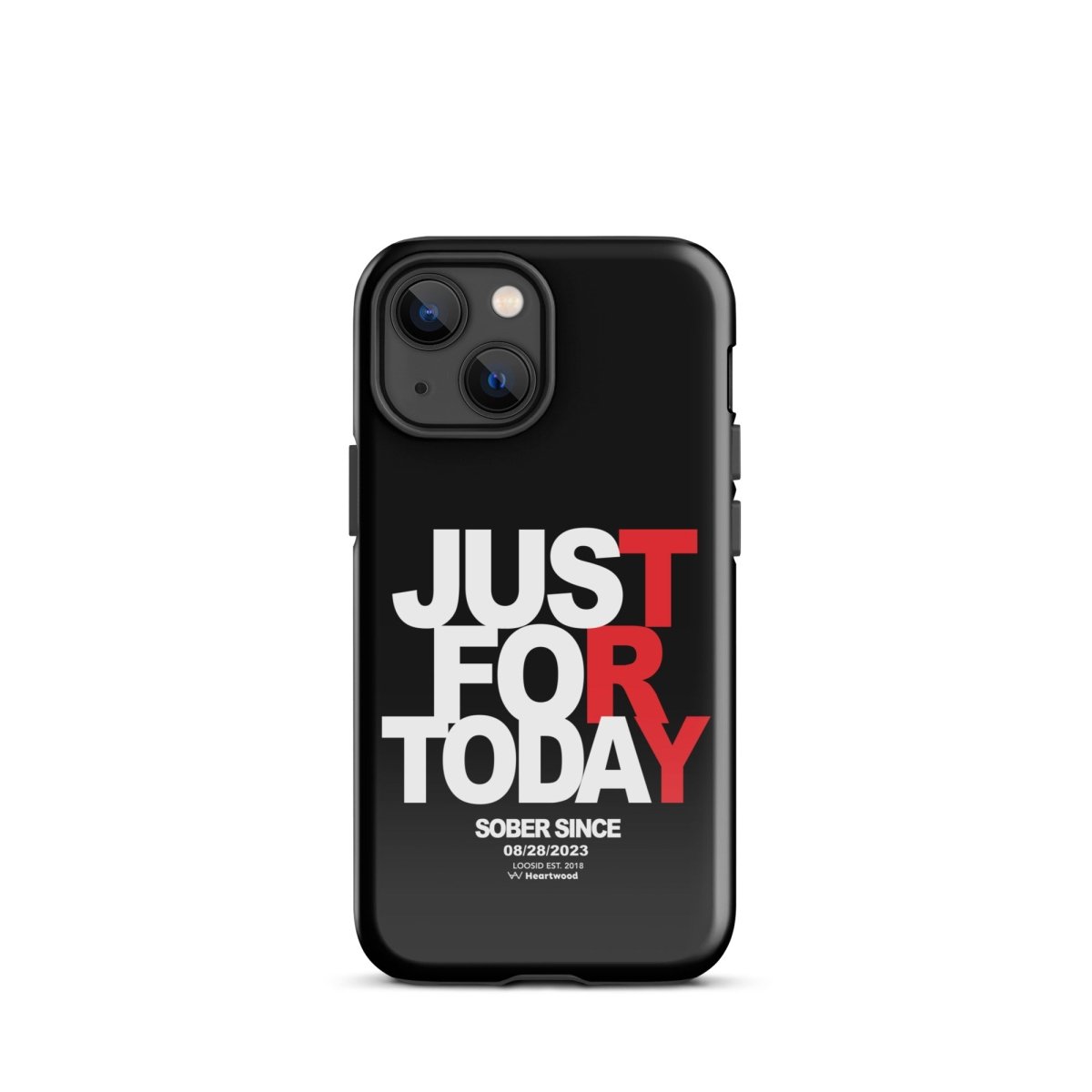 Just For Today Recovery Phone Case fit detail (view 9)