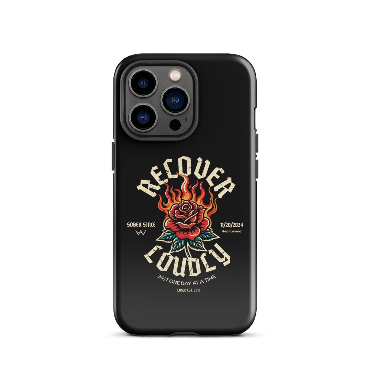 Recover Loudly Recovery Phone Case product photo (view 10)