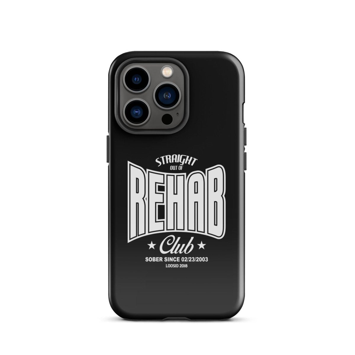 Straight Out of Rehab Recovery Phone Case featuring the design (view 11)