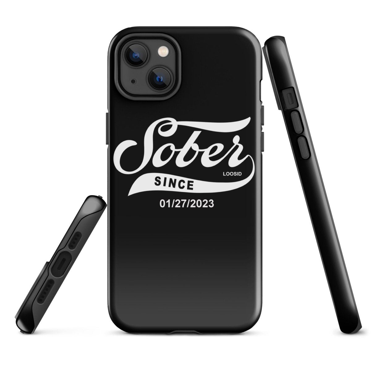 Sober Since Recovery Phone Case graphic detail (view 14)