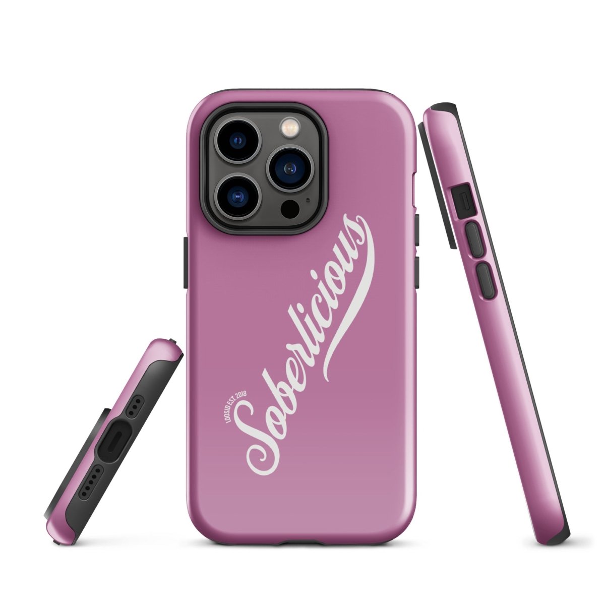 Soberlicious Recovery Phone Case lifestyle view (view 15)