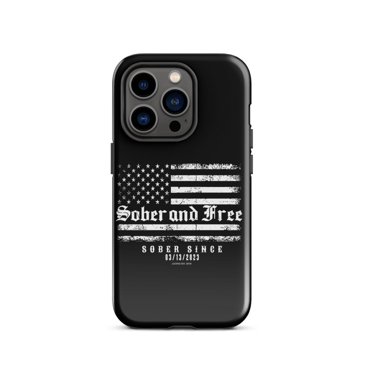Sober and Free Recovery Phone Case lifestyle view (view 15)