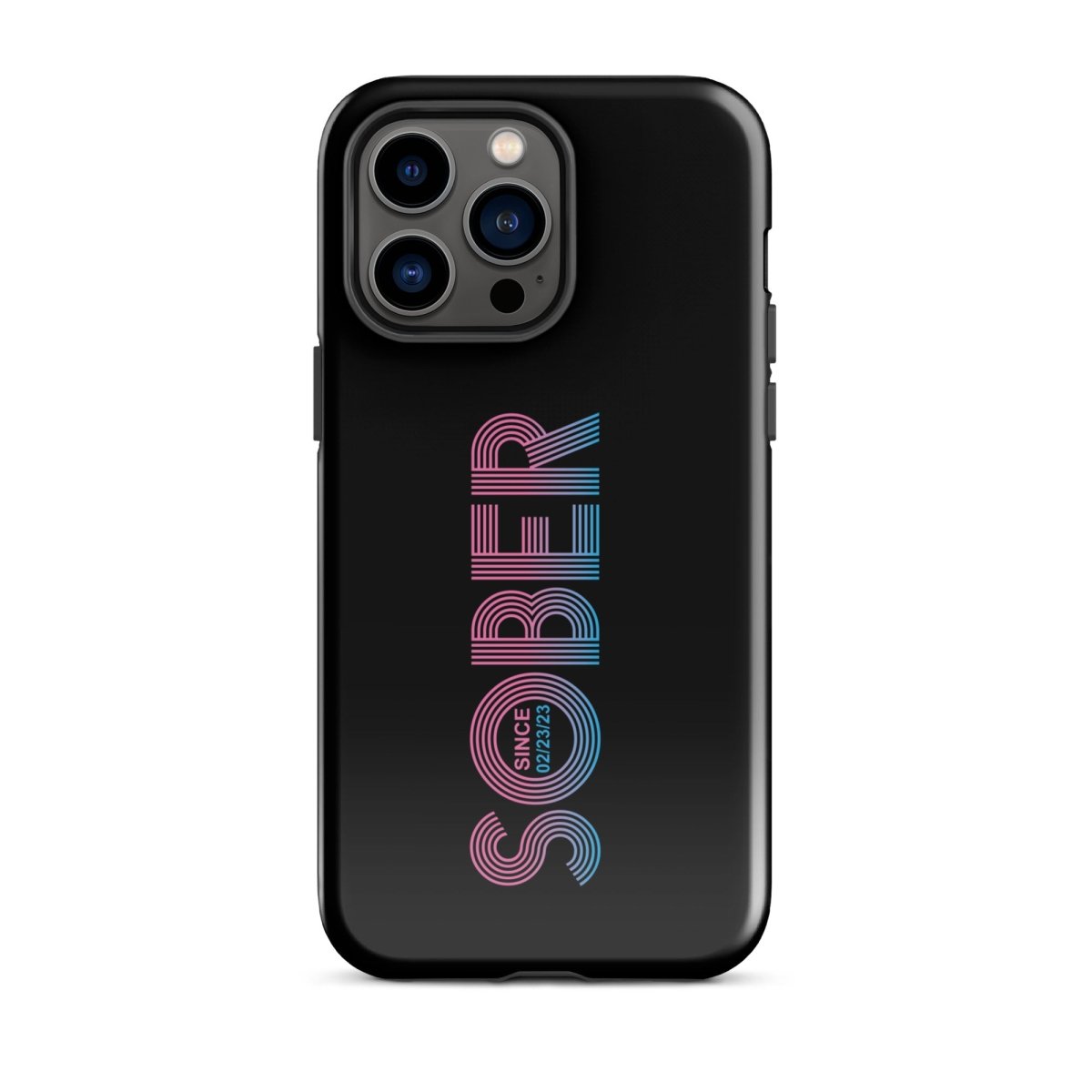 Sober Since Recovery Phone Case side view (view 16)