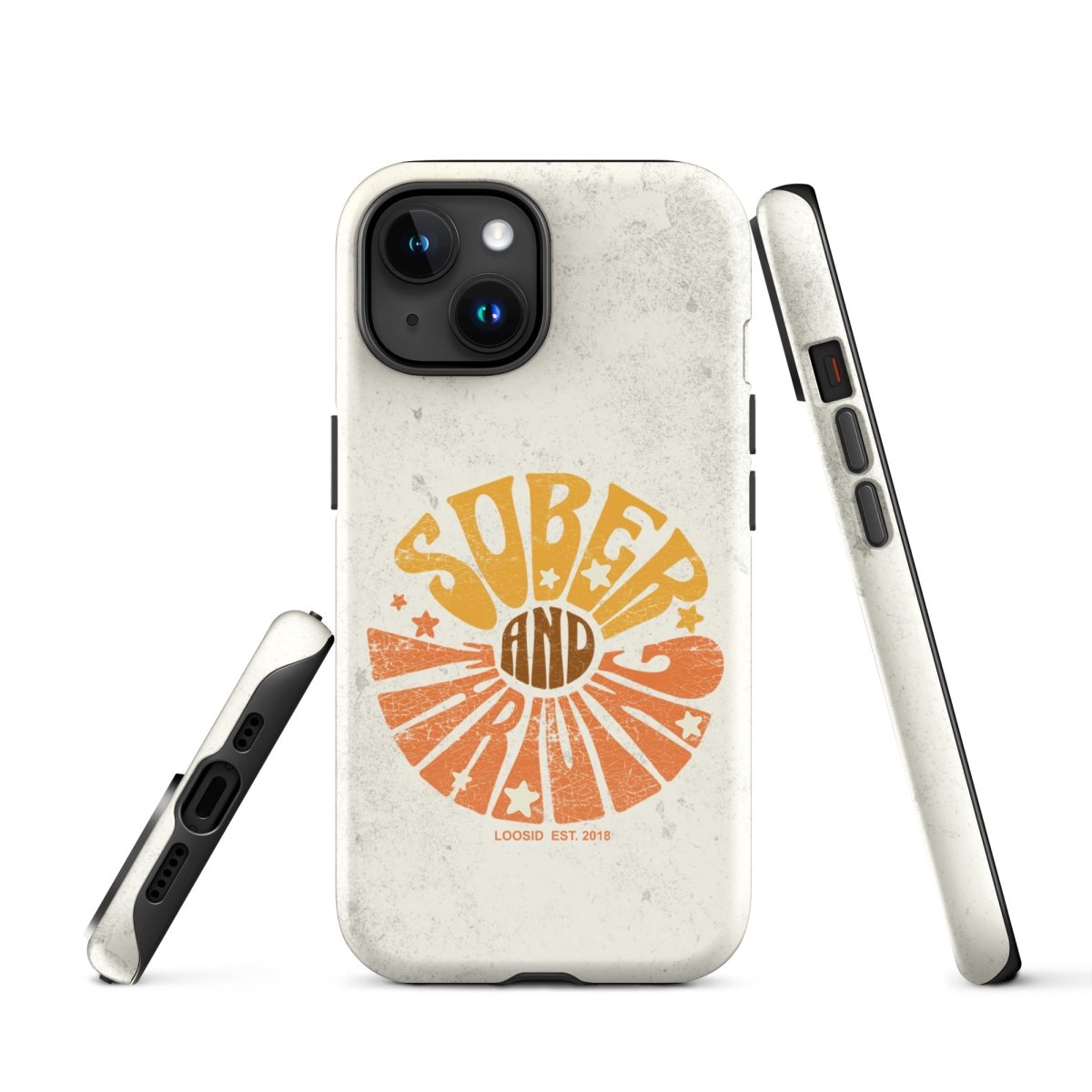 Sober & Thriving Recovery Phone Case back view (view 17)
