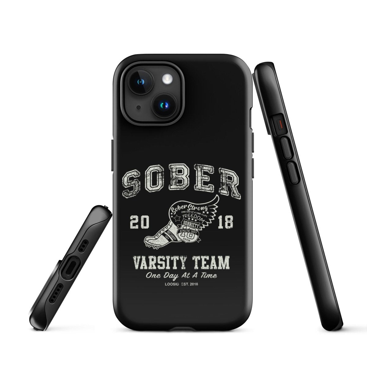 Varsity Recovery Phone Case back view (view 17)