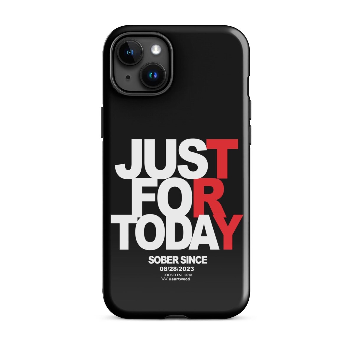 Just For Today Recovery Phone Case packaging detail (view 18)