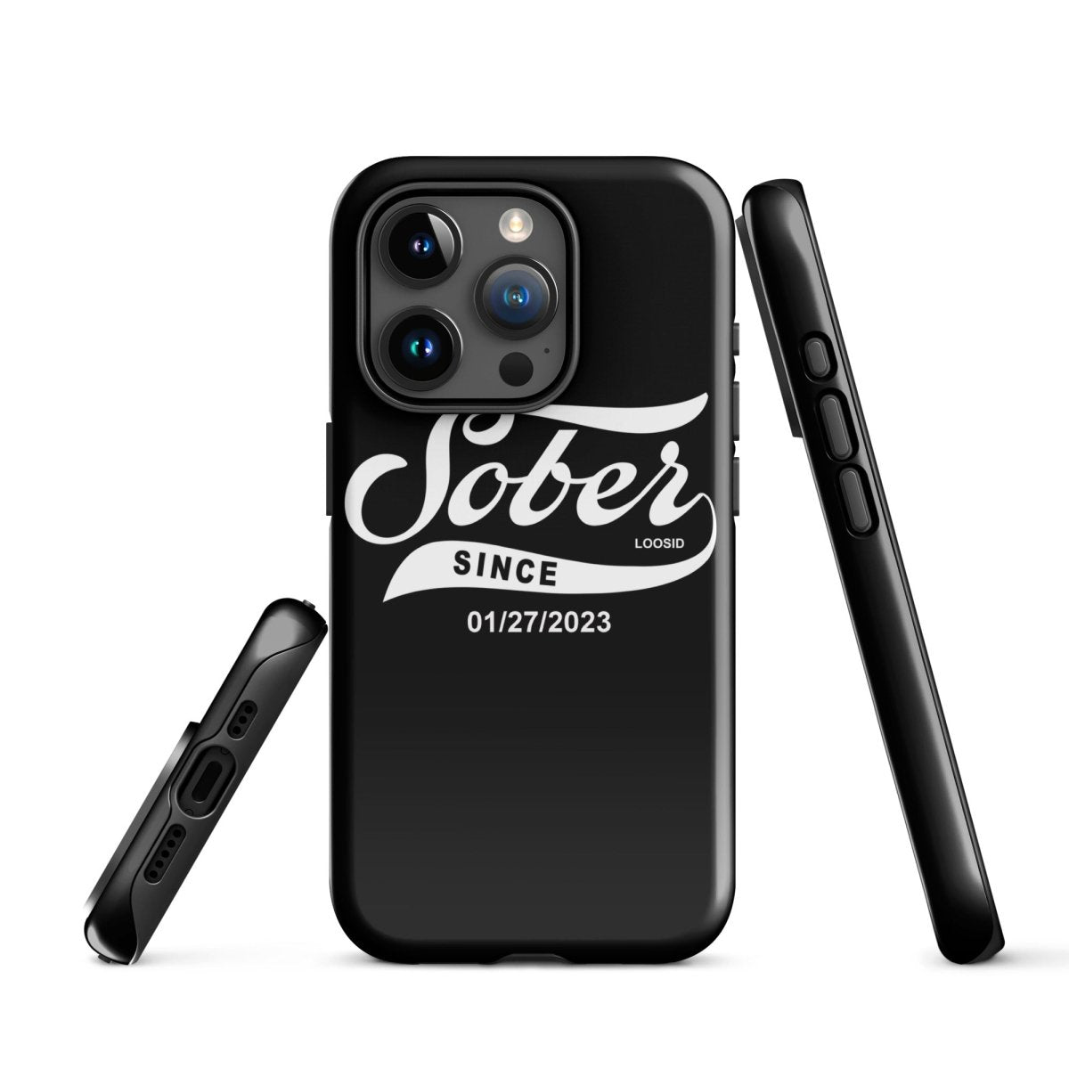 Sober Since Recovery Phone Case fit detail (view 19)