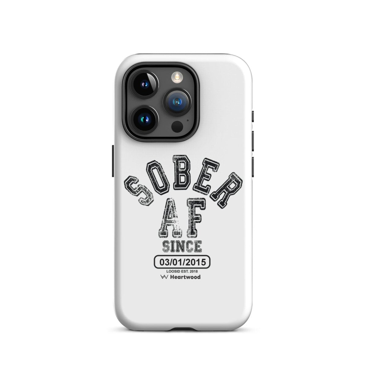 Sober AF Recovery Phone Case packaging detail (view 18)