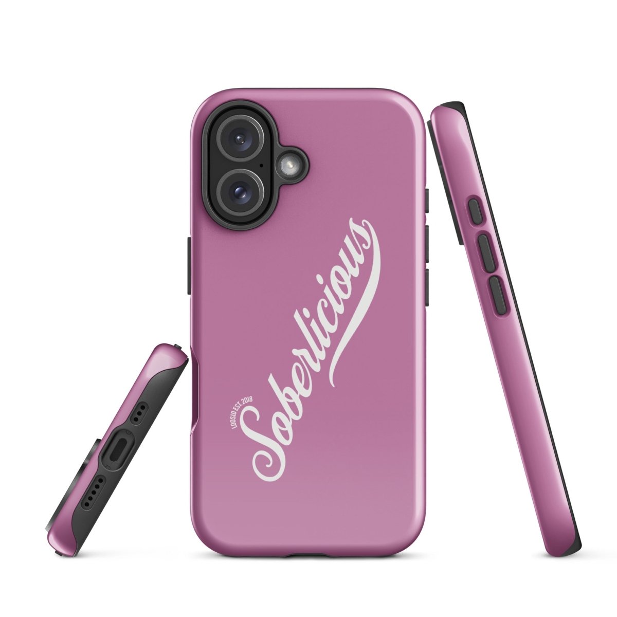 Soberlicious Recovery Phone Case featuring the design (view 21)