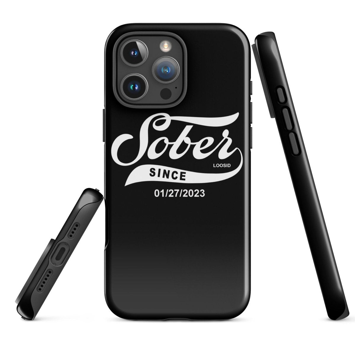 Sober Since Recovery Phone Case graphic detail (view 24)