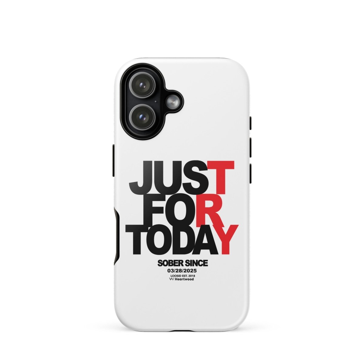 Just For Today Recovery Phone Case graphic detail (view 24)