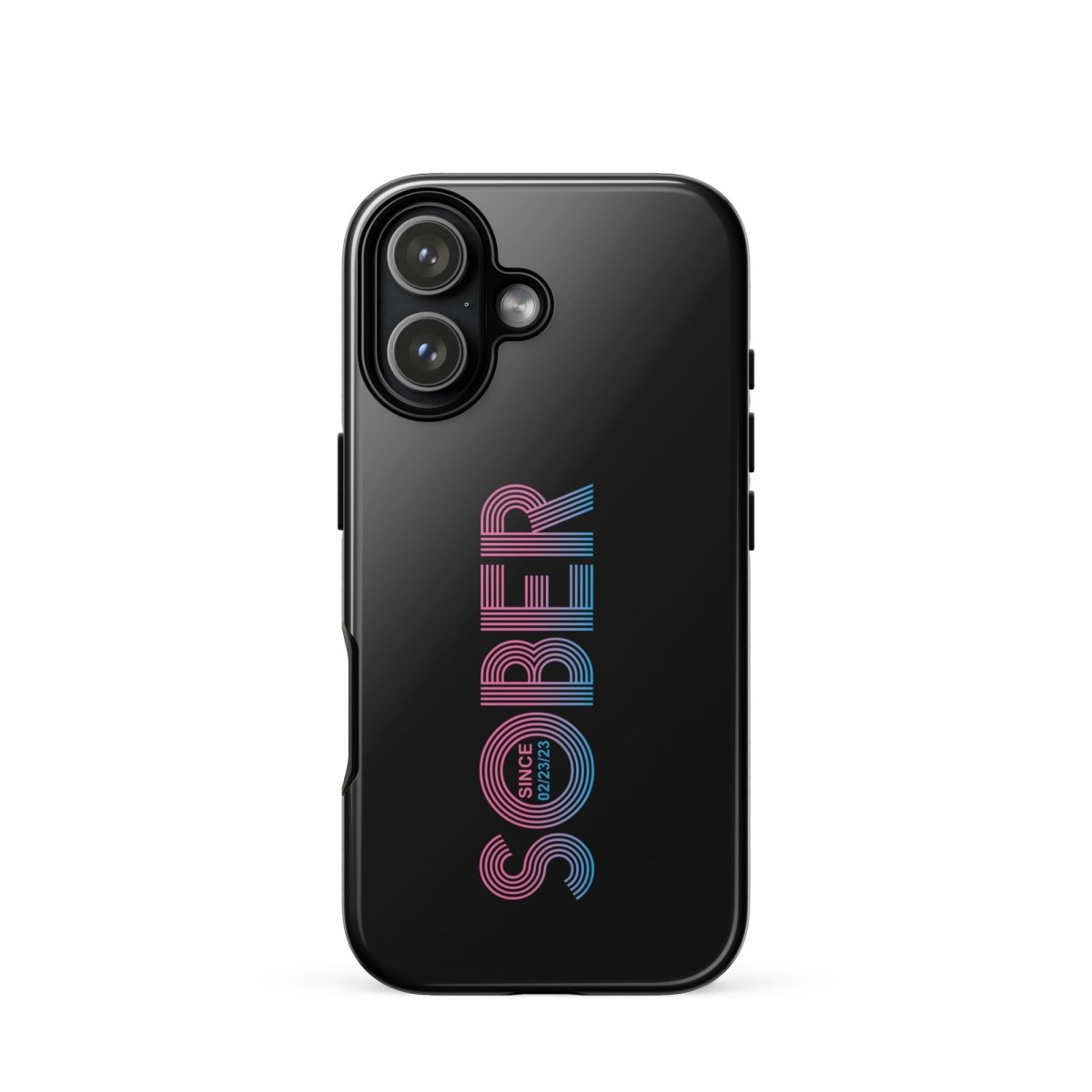 Sober Since Recovery Phone Case lifestyle view (view 25)