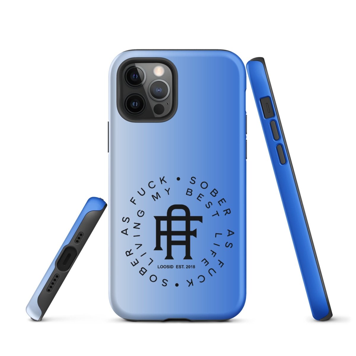 Living My Best Life Recovery Phone Case back view (view 7)