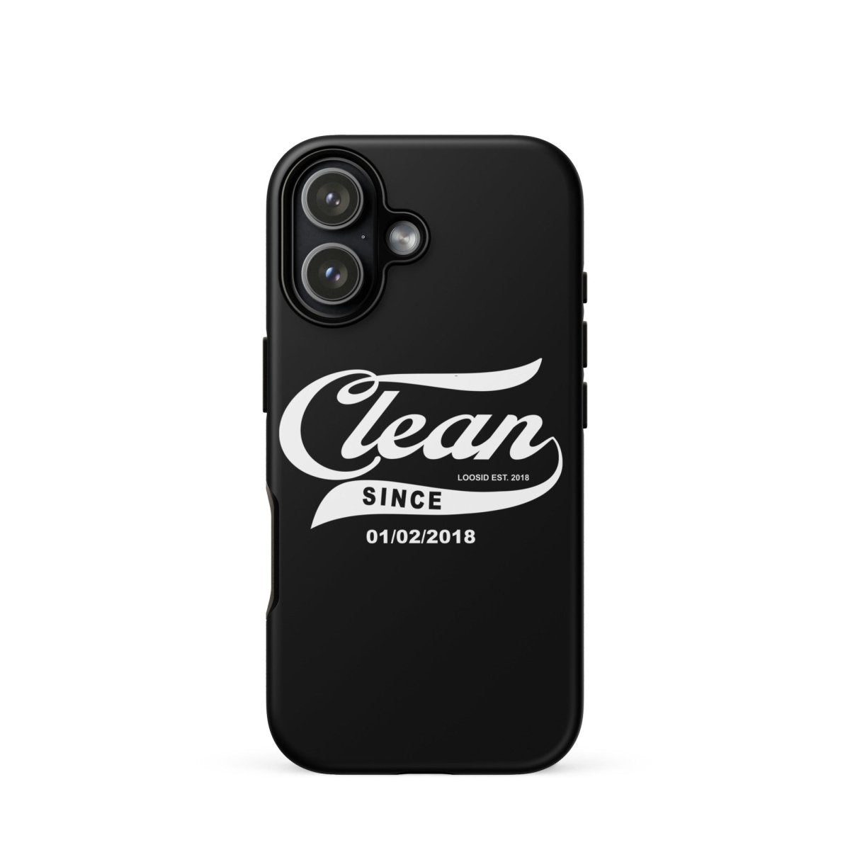 Clean Since Recovery Phone Case lifestyle view (view 25)
