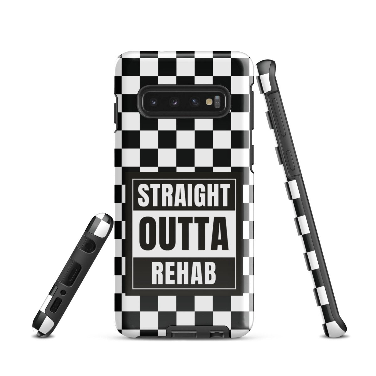 Loosid Straight Outta Rehab Recovery Phone Case featuring the design