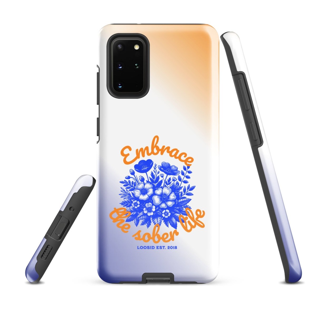 Embrace The Sober Life Recovery Phone Case packaging detail (view 8)