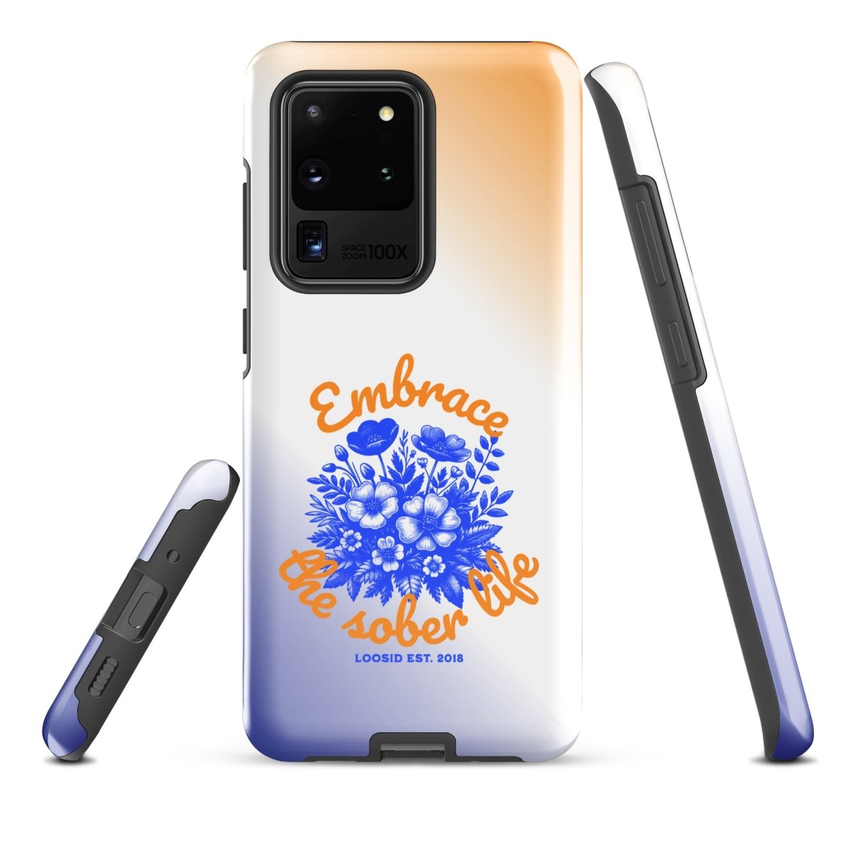 Embrace The Sober Life Recovery Phone Case fit detail (view 9)
