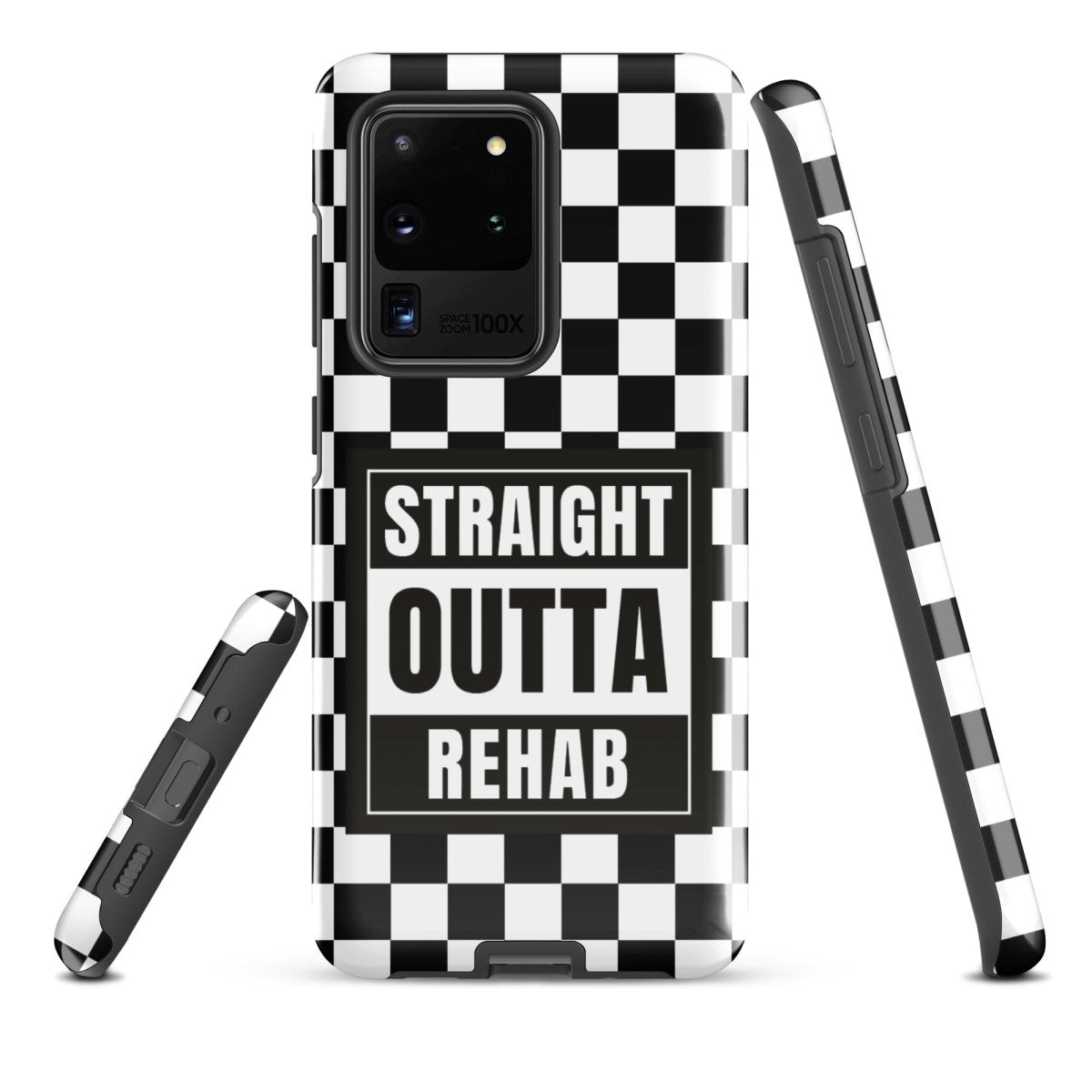Straight Outta Rehab Recovery Phone Case fit detail (view 9)