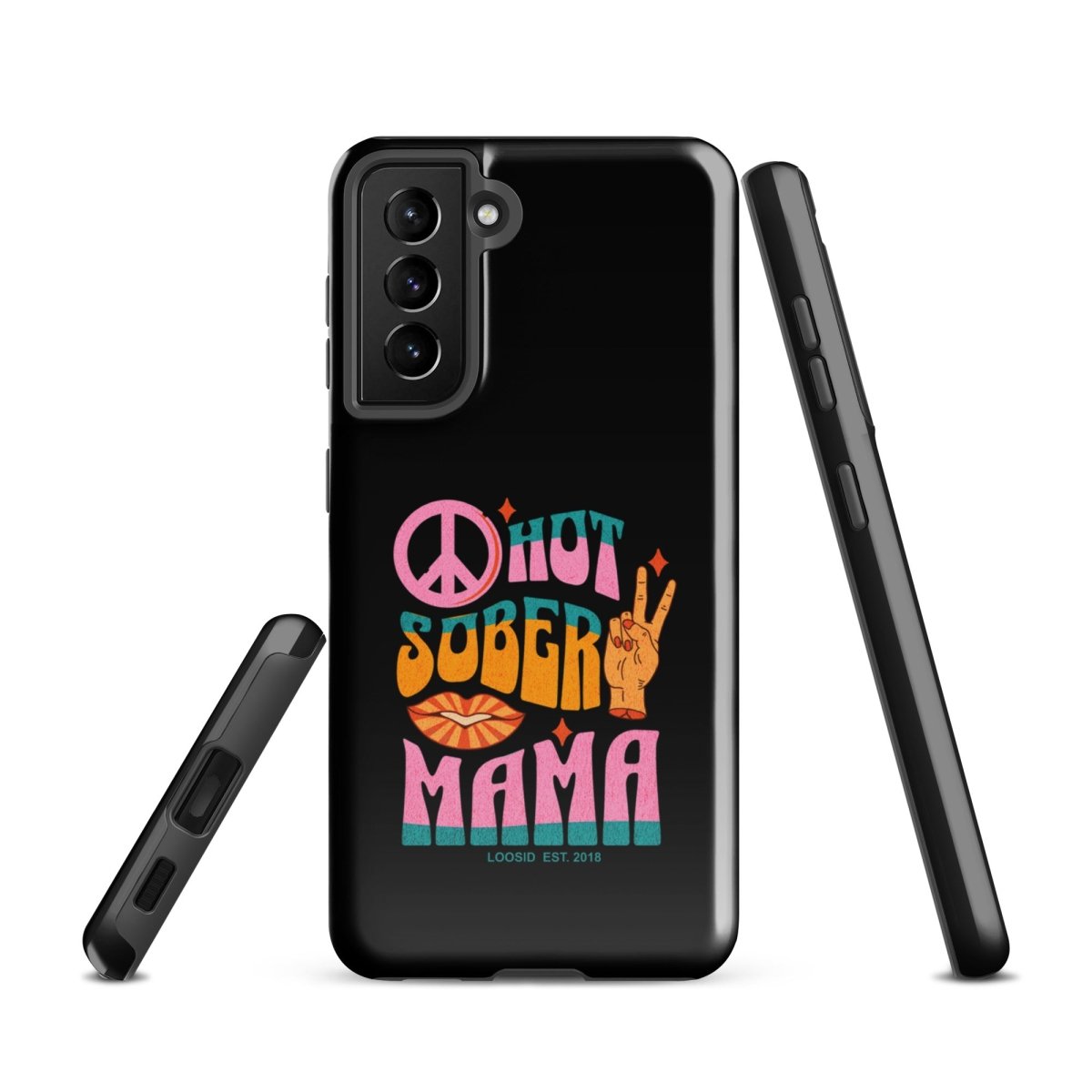 Hot Sober Mama Recovery Phone Case product photo (view 10)