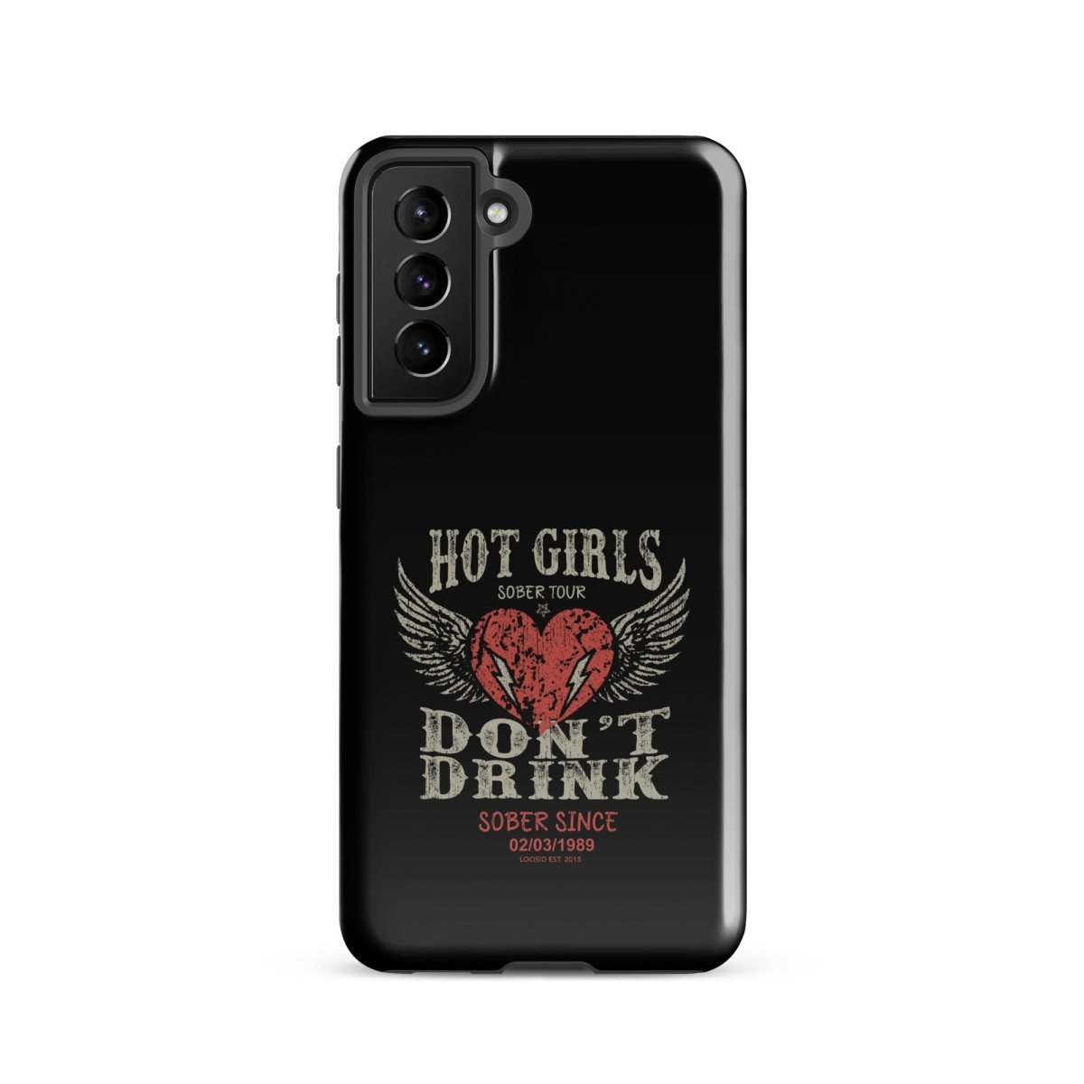 Hot Girls Don't Drink Recovery Phone Case packaging detail (view 8)