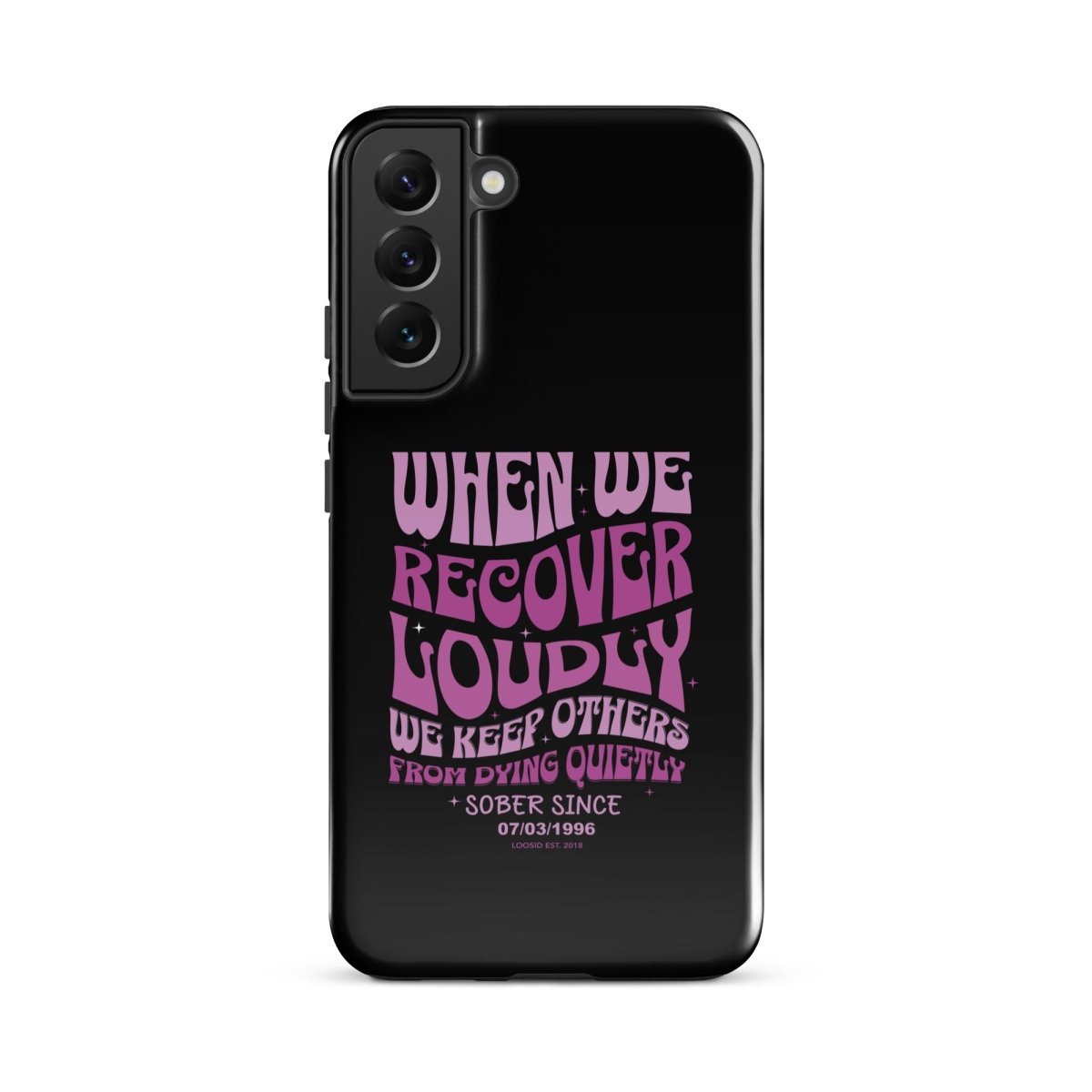 When we recover loudly Recovery Phone Case product photo (view 10)