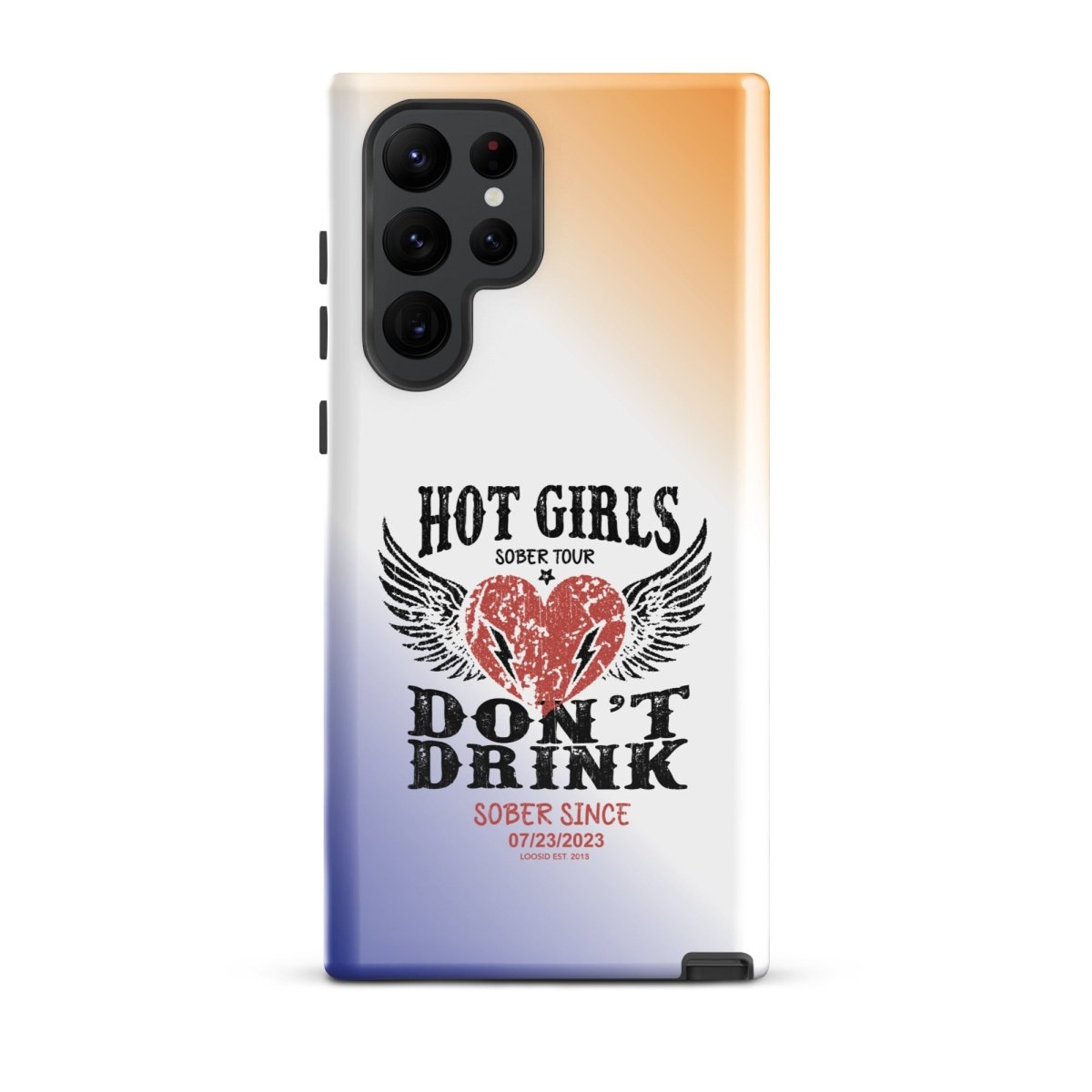 Hot Girls Don't Drink Recovery Phone Case product photo (view 10)