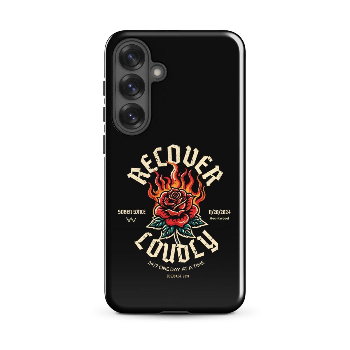 Recover Loudly Recovery Phone Case fit detail (view 19)