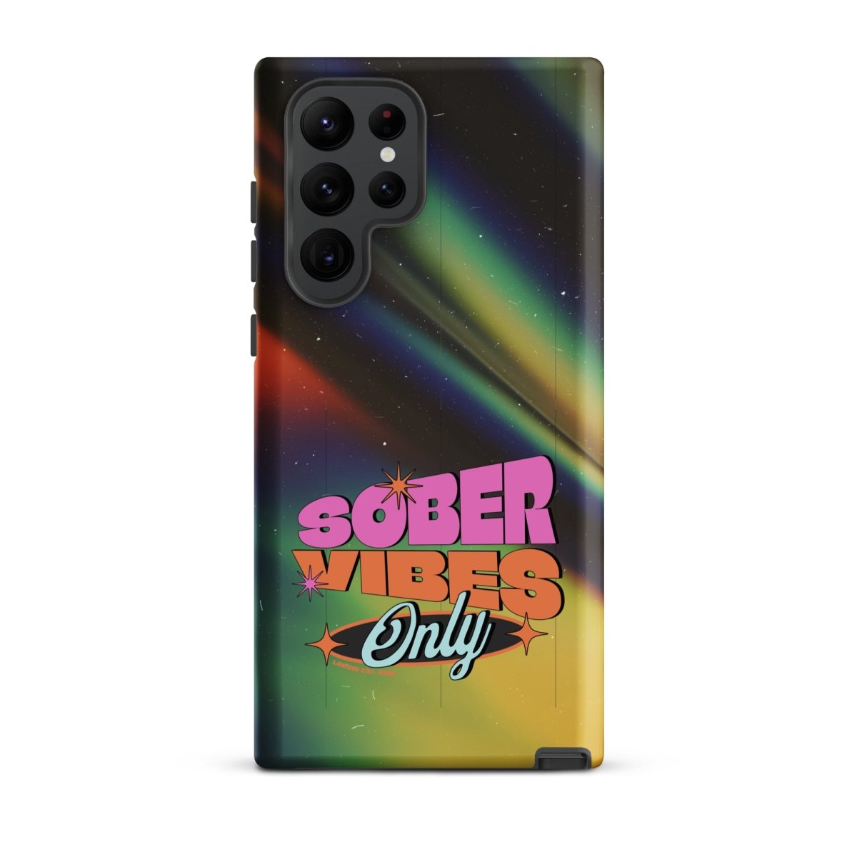 Sober Vibes Recovery Phone Case side view (view 16)