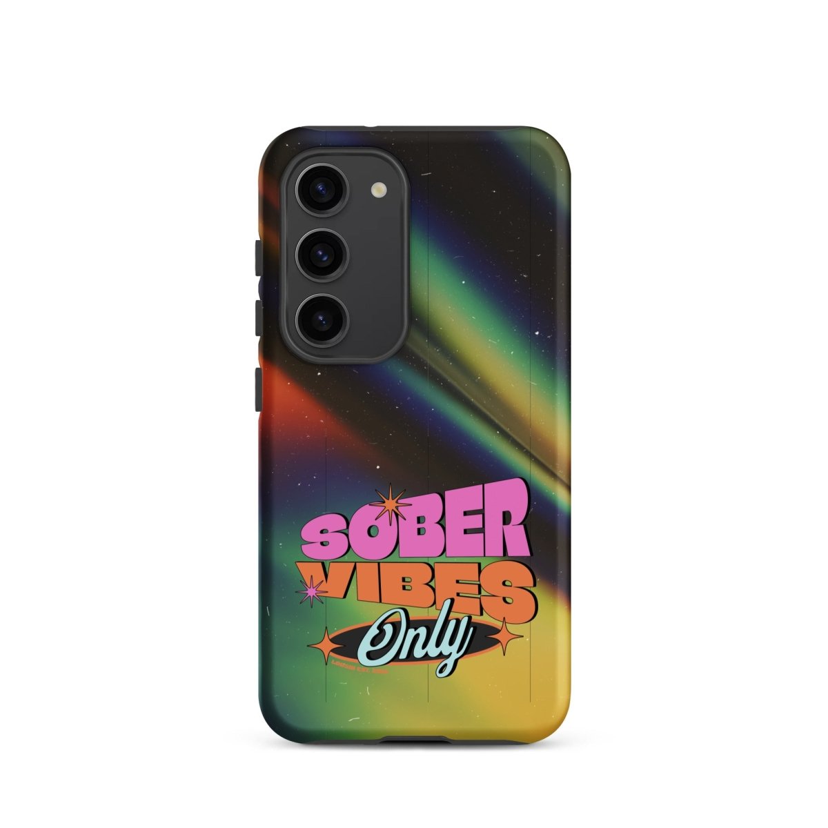 Sober Vibes Recovery Phone Case back view (view 17)