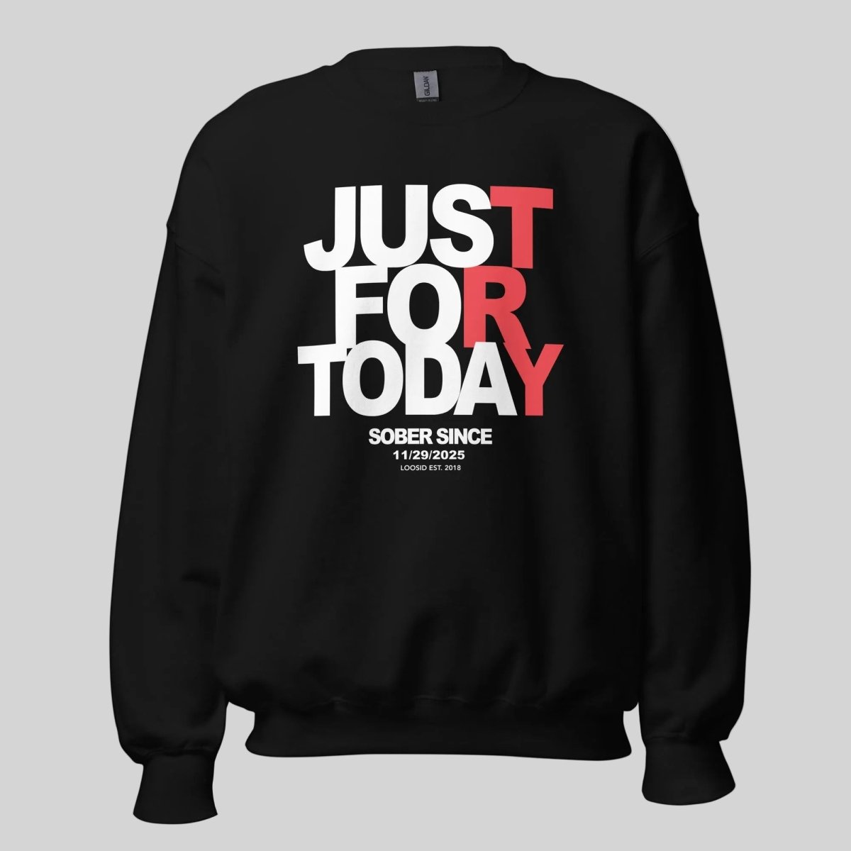 Sobriety Recovery Hoodie side view (view 6)