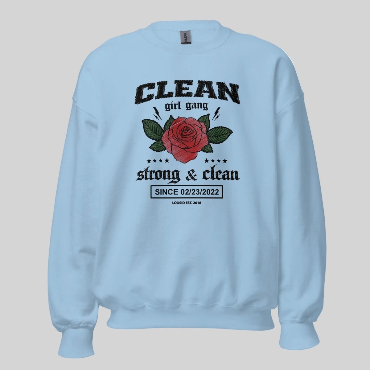 Strong & Clean Personalized Recovery Recovery Hoodie packaging detail (view 18)