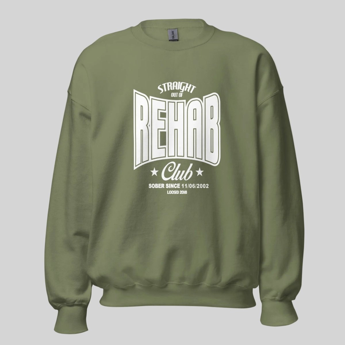 Rehab Recovery Hoodie graphic detail (view 14)