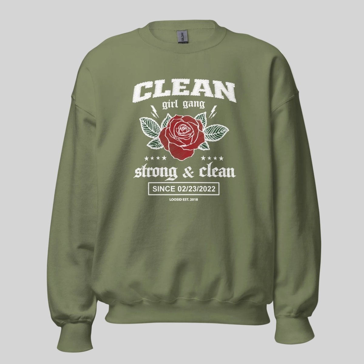 Strong & Clean Personalized Recovery Recovery Hoodie lifestyle view (view 15)