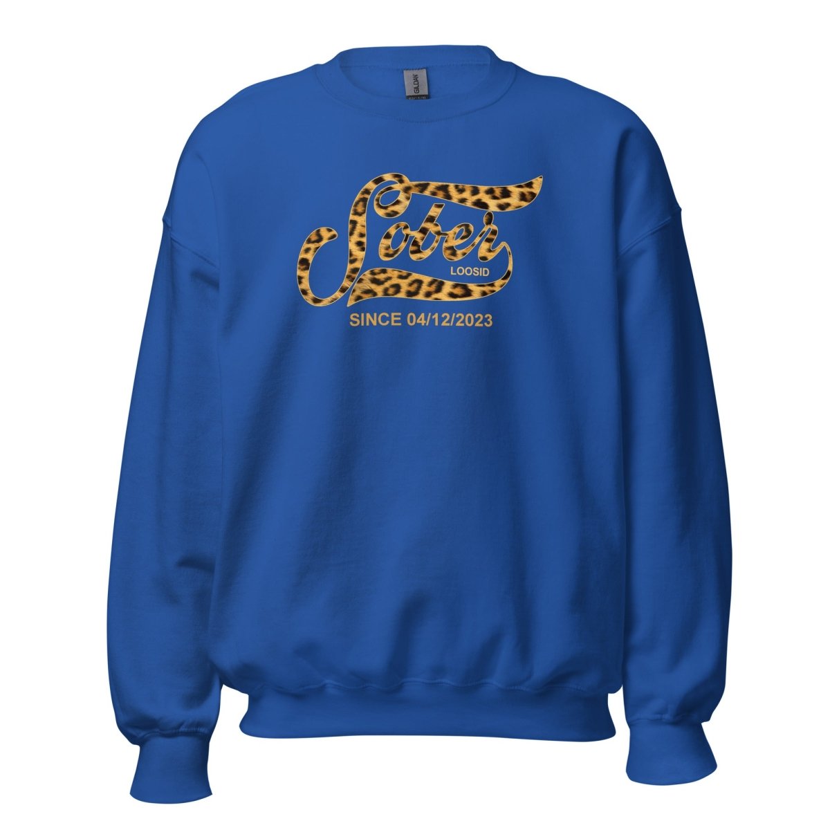 Leopard Sober Since Recovery Hoodie packaging detail (view 8)